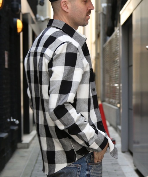 TMT（ティーエムティー）の「バッファローチェックシャツ（シャツ/ブラウス・メンズ・ブルー/グレー/ホワイト/レッド・MEDIUM/LARGE/X-LARGE）」の12枚目の写真