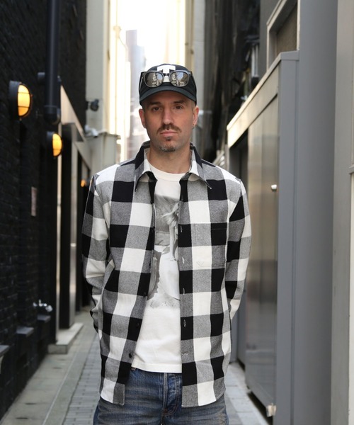 TMT（ティーエムティー）の「バッファローチェックシャツ（シャツ/ブラウス・メンズ・ブルー/グレー/ホワイト/レッド・MEDIUM/LARGE/X-LARGE）」の10枚目の写真