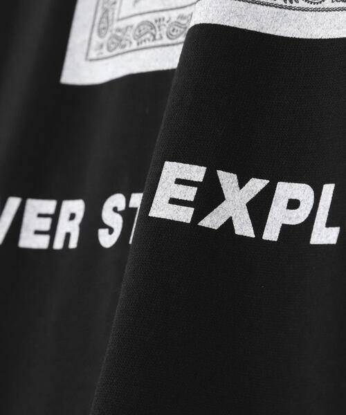 THE NORTH FACE（ザノースフェイス）の「THE NORTH FACE/ザ・ノース・フェイス/s/s Bandana Square Logo Tee（Tシャツ/カットソー・メンズ・ホワイト/ブラック・S/M/L/XL）」の10枚目の写真