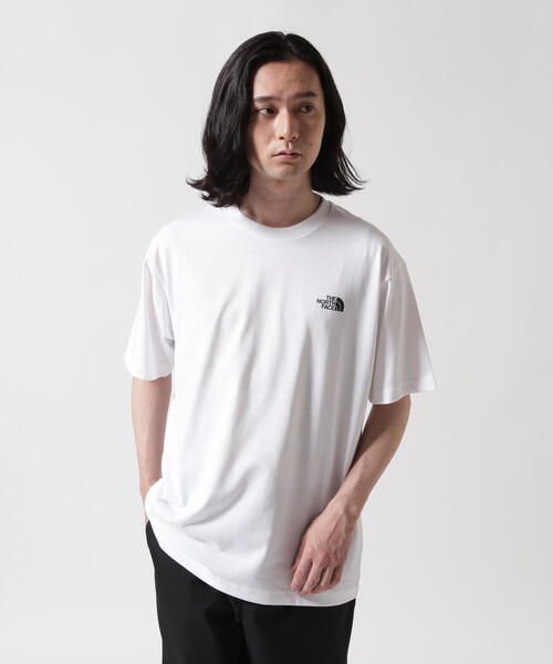 THE NORTH FACE（ザノースフェイス）の「THE NORTH FACE/ザ・ノース・フェイス/s/s Bandana Square Logo Tee（Tシャツ/カットソー・メンズ・ホワイト/ブラック・S/M/L/XL）」の14枚目の写真