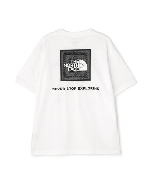 THE NORTH FACE（ザノースフェイス）の「THE NORTH FACE/ザ・ノース・フェイス/s/s Bandana Square Logo Tee（Tシャツ/カットソー・メンズ・ホワイト/ブラック・S/M/L/XL）」の17枚目の写真
