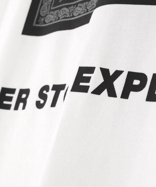 THE NORTH FACE（ザノースフェイス）の「THE NORTH FACE/ザ・ノース・フェイス/s/s Bandana Square Logo Tee（Tシャツ/カットソー・メンズ・ホワイト/ブラック・S/M/L/XL）」の18枚目の写真