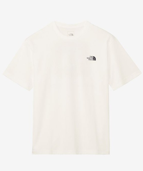 THE NORTH FACE（ザノースフェイス）の「THE NORTH FACE/ザ・ノース・フェイス/s/s Bandana Square Logo Tee（Tシャツ/カットソー・メンズ・ホワイト/ブラック・S/M/L/XL）」の3枚目の写真