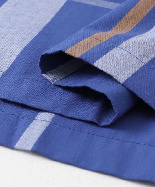 URBAN RESEARCH Sonny Label（アーバンリサーチサニーレーベル）の「『WEB限定/一部店舗展開』サマーチェックタックスカート（スカート・レディース・グレー/ブルー/ブラック・36/38）」の12枚目の写真