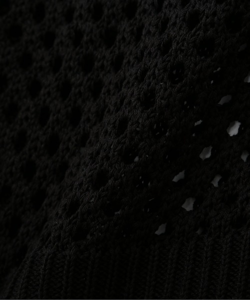 AVIREX(アヴィレックス)の「《直営店限定》MACRAME RIBBON KNIT CARDIGAN/マクラメリボンニットカーディガン(カーディガン/ボレロ・レディース・ブラック/オフホワイト/ブラウン・F)」の20枚目の写真
