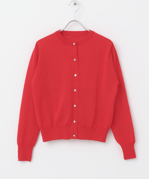 URBAN RESEARCH ROSSO｜ウォッシャブルショートカーディガン