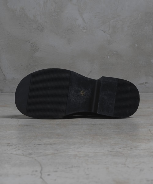 DOOPZ(ドープス)の「Volume Toe Derby Shoes / ボリュームトゥダービーシューズ(ドレスシューズ・メンズ・ブラック・41/42/43)」の11枚目の写真