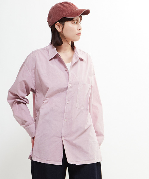 CONVERSE TOKYO(コンバーストウキョウ)の「PIGMENT DYE CONSTELLATION BACK PRINT SHIRT(シャツ/ブラウス・レディース・ピンク/ホワイト/ブラック・SMALL/MEDIUM)」の21枚目の写真