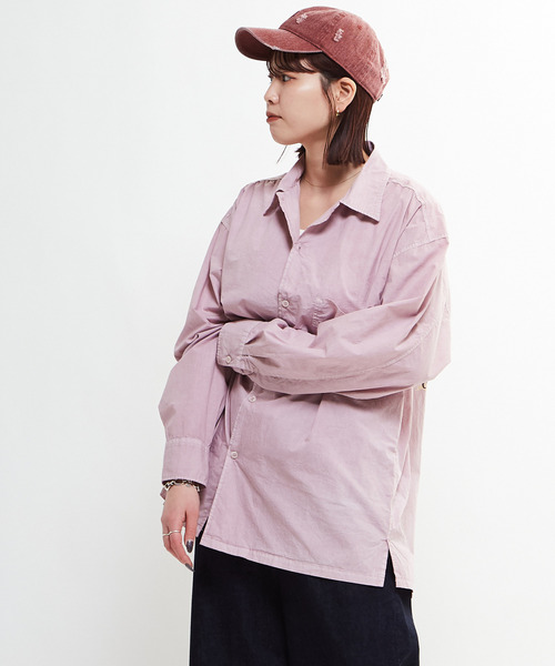 CONVERSE TOKYO(コンバーストウキョウ)の「PIGMENT DYE CONSTELLATION BACK PRINT SHIRT(シャツ/ブラウス・レディース・ピンク/ホワイト/ブラック・SMALL/MEDIUM)」の18枚目の写真