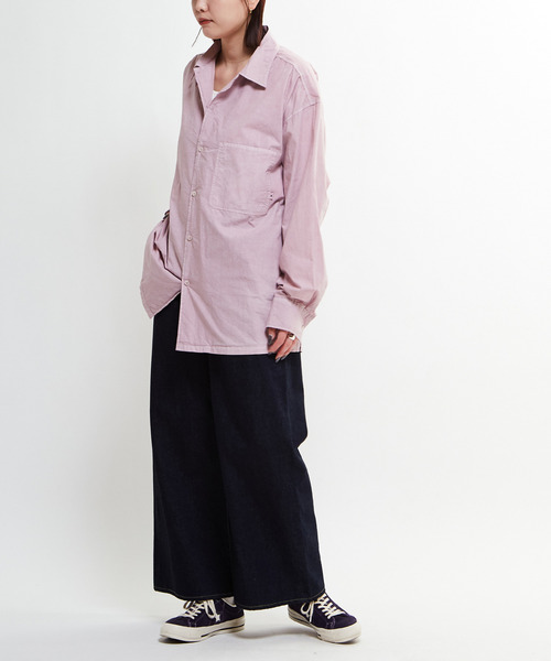 CONVERSE TOKYO(コンバーストウキョウ)の「PIGMENT DYE CONSTELLATION BACK PRINT SHIRT(シャツ/ブラウス・レディース・ピンク/ホワイト/ブラック・SMALL/MEDIUM)」の17枚目の写真