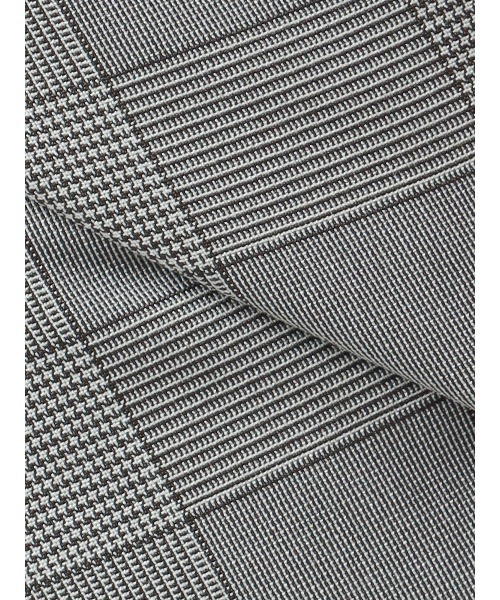 SUIT SQUARE(スーツスクエア)の「涼しい最高パンツ テーパードパンツ ウォッシャブル NON IRON グレンチェック RS07(スラックス・メンズ・グレー系/ネイビー系・M(79cm)/SS(73cm)/S(76cm)/3L(88cm)/LL(85cm)/L(82cm))」の15枚目の写真