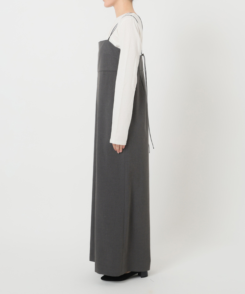スピックアンドスパン　Spick &span サロペット セール】5 1/2 DUCK OVERALLS（サロペット/オーバーオール