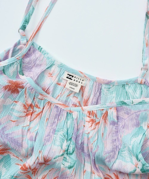 BILLABONG（ビラボン）の「BILLABONG レディース 【TROPICAL HIGHS】 BEACH VIBES CVRUP PRINT ワンピース 【2025年春夏モデル】/ビラボン花柄ミニワンピース（ワンピース・レディース・マルチ・SMALL）」の5枚目の写真