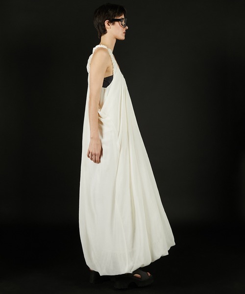 PRANK PROJECT（プランクプロジェクト）の「ギャザーバルーンドレス / Gathered Balloon Dress（ドレス・レディース・レッド/ホワイト/ブラック・36/38）」の17枚目の写真