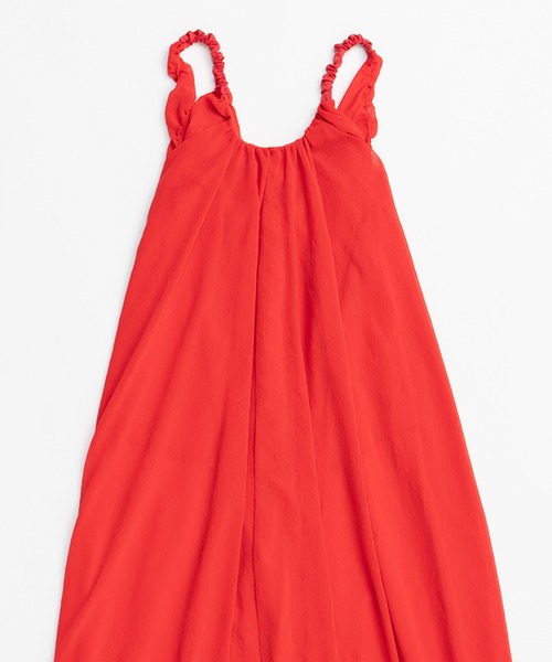 PRANK PROJECT（プランクプロジェクト）の「ギャザーバルーンドレス / Gathered Balloon Dress（ドレス・レディース・レッド/ホワイト/ブラック・36/38）」の9枚目の写真