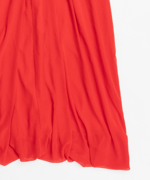 PRANK PROJECT（プランクプロジェクト）の「ギャザーバルーンドレス / Gathered Balloon Dress（ドレス・レディース・レッド/ホワイト/ブラック・36/38）」の7枚目の写真