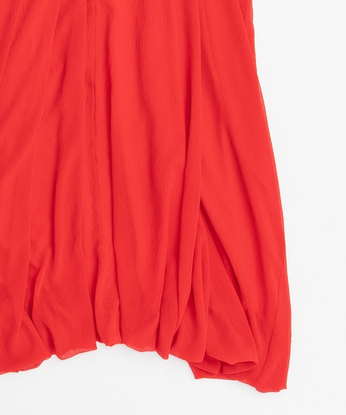 Gathered Balloon Dress