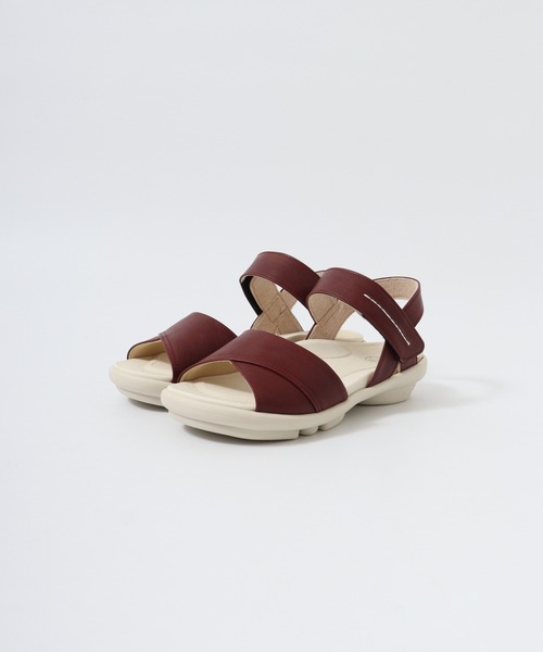 Re:getA（リゲッタ）の「2ball TB201　バックストラップサンダル（サンダル・レディース・ブラック/ダークブラウン/オレンジ/アイボリー/レッド/グレー/イエロー・LL/L/S/M）」の19枚目の写真