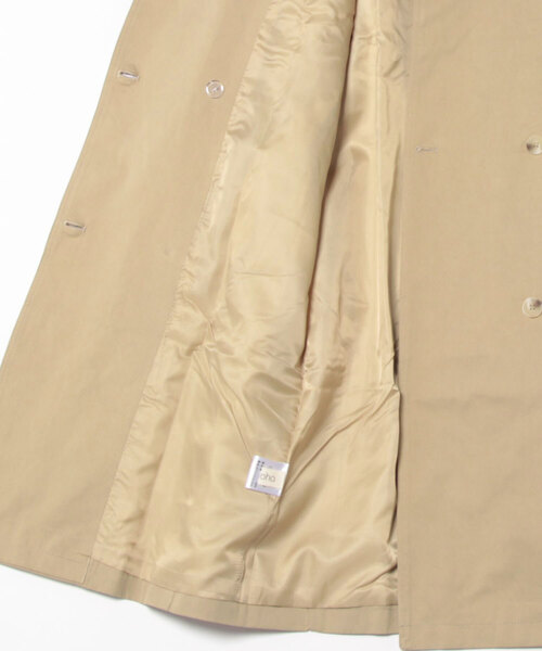 aimoha（アイモハ）の「コットンロングトレンチコート（トレンチコート・レディース・ブラック/ベージュ/ブルー・FREE）」の5枚目の写真
