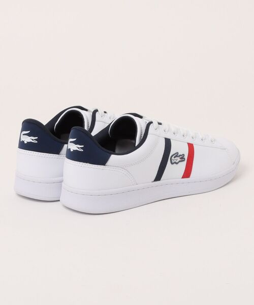 LACOSTE（ラコステ）の「LACOSTE ラコステ CARNABY SETCGR1251 AP SMA メンズレザースニーカー(カーナビーセットCGR1251APSMA)（スニーカー・メンズ・トリコロール・26.5cm/26.0cm/27.0cm/28.0cm/25.5cm）」の2枚目の写真