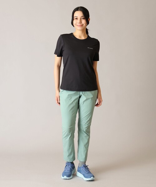 Columbia(コロンビア)の「UVカット Columbia/ ワイルドスプリングス ショートスリーブ Tシャツ /コロンビア(Tシャツ/カットソー・レディース・ブラック/グレー/グリーン/ネイビー/ブルー系その他/パープル/ブラック系その他/ブルー・M/L/S/XL)」の11枚目の写真