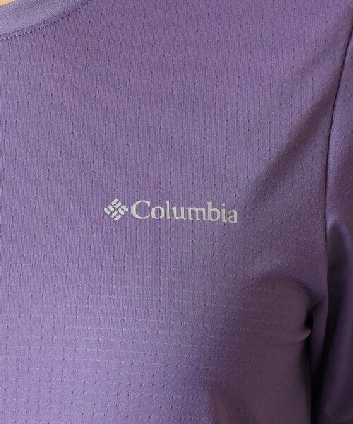 Columbia(コロンビア)の「UVカット Columbia/ ワイルドスプリングス ショートスリーブ Tシャツ /コロンビア(Tシャツ/カットソー・レディース・ブラック/グレー/グリーン/ネイビー/ブルー系その他/パープル/ブラック系その他/ブルー・M/L/S/XL)」の16枚目の写真
