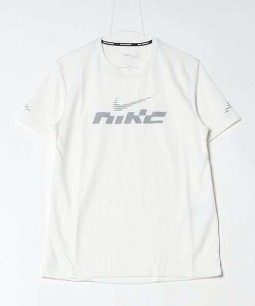 NIKE（ナイキ）の「ナイキ NIKE ナイキ DF UV MILER FLASH S/S トップ（Tシャツ/カットソー・メンズ・ホワイト/ブラック/ブルー・S/M/L/LL/3L）」の2枚目の写真