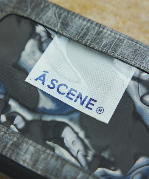 A SCENE(エーシーン)の「A SCENE/エーシーン Dock in pouch with Dyneema ドックイン ポーチ ウィズ ダイニーマ(ショルダーバッグ・メンズ・ホワイト/ブラック・ONE SIZE)」の13枚目の写真
