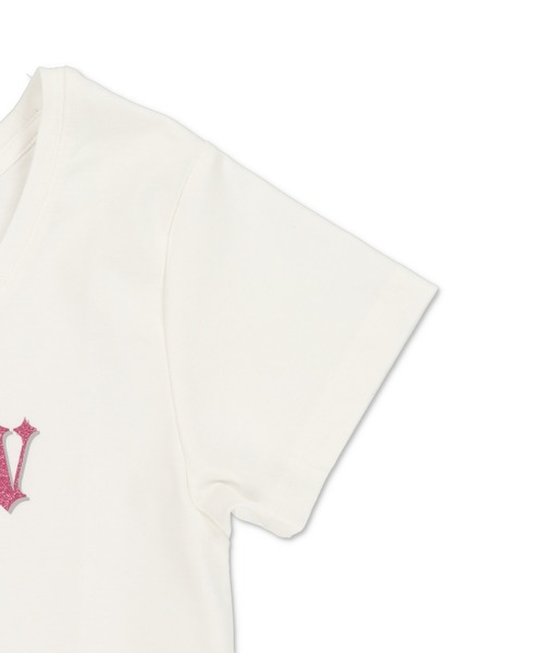 SPINNS(スピンズ)の「平成ギャルTシャツ/クラウンラメ(Tシャツ/カットソー・レディース・オフホワイト/ブラック・ONESIZE)」の20枚目の写真