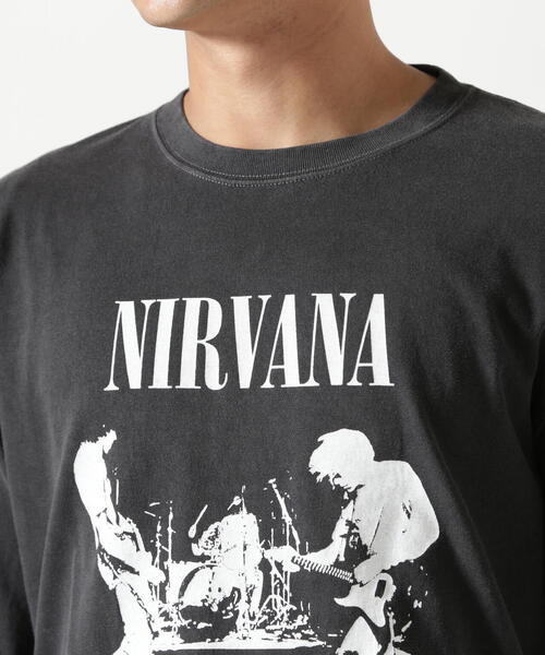 NIRVANA/ニルヴァーナ/LIVE L/S TEE/コラボロンT《メンズ・ウィメンズ