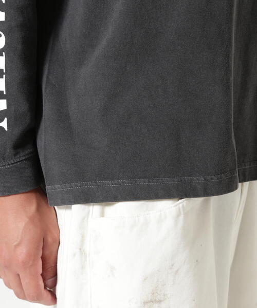 NIRVANA（ニルヴァーナ）の「NIRVANA/ニルヴァーナ/LIVE L/S TEE/コラボロンT《メンズ・ウィメンズ・ユニセックス》（Tシャツ/カットソー・メンズ・ブラック・S/M/L/XL）」の3枚目の写真