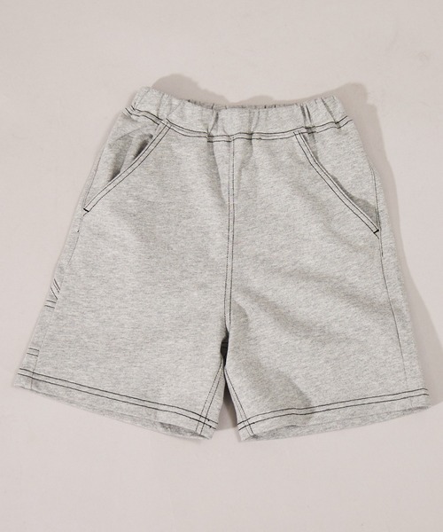 PAIRMANON STREET（ペアマノンストリート）の「【摩擦に強いミニ裏毛】【PAIRMANON STREET】ショート ペインターパンツ（その他パンツ・キッズ・ブラウン/パープル/グレー/ブラック・110/160/130/100/90/140/120/150）」の12枚目の写真