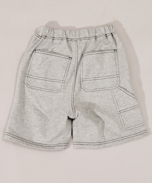 PAIRMANON STREET（ペアマノンストリート）の「【摩擦に強いミニ裏毛】【PAIRMANON STREET】ショート ペインターパンツ（その他パンツ・キッズ・ブラウン/パープル/グレー/ブラック・110/160/130/100/90/140/120/150）」の13枚目の写真