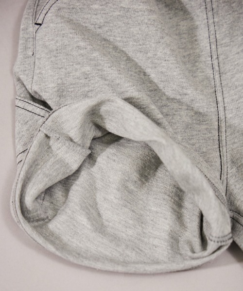 PAIRMANON STREET（ペアマノンストリート）の「【摩擦に強いミニ裏毛】【PAIRMANON STREET】ショート ペインターパンツ（その他パンツ・キッズ・ブラウン/パープル/グレー/ブラック・110/160/130/100/90/140/120/150）」の15枚目の写真