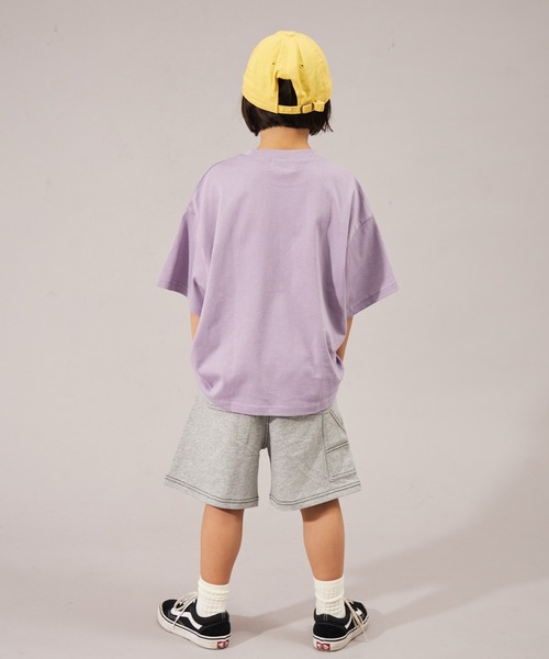 PAIRMANON STREET（ペアマノンストリート）の「【摩擦に強いミニ裏毛】【PAIRMANON STREET】ショート ペインターパンツ（その他パンツ・キッズ・ブラウン/パープル/グレー/ブラック・110/160/130/100/90/140/120/150）」の17枚目の写真