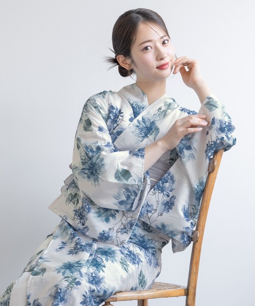 セール】“初心者でもプロの着姿”新二部式 セパレート浴衣3点セット