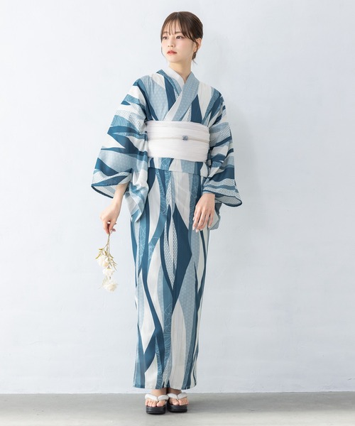 早い者勝ち！完売品！【floro by SOUBIEN】セパレート浴衣3点セット SOUBIEN 浴衣 セット レディース 二部式 floro セパレート 浴衣