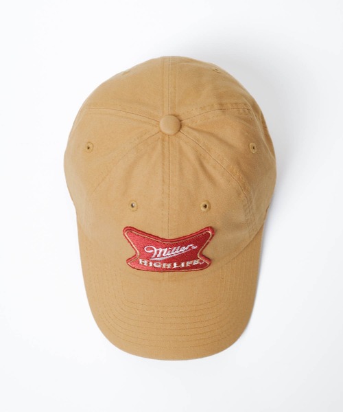 AMERICAN NEEDLE(アメリカンニードル)の「【AMERICAN NEEDLE/アメリカンニードル】Miller High Life Beer Twill Adjuster Baseball Cap(キャップ・メンズ・ブラウン・FREE)」の3枚目の写真