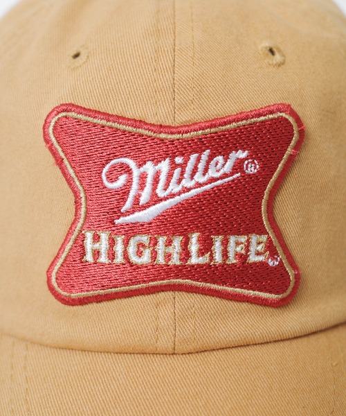 AMERICAN NEEDLE(アメリカンニードル)の「【AMERICAN NEEDLE/アメリカンニードル】Miller High Life Beer Twill Adjuster Baseball Cap(キャップ・メンズ・ブラウン・FREE)」の4枚目の写真
