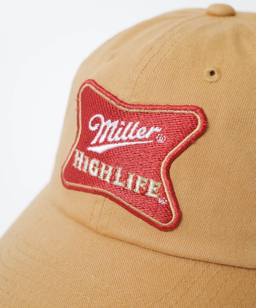 AMERICAN NEEDLE(アメリカンニードル)の「【AMERICAN NEEDLE/アメリカンニードル】Miller High Life Beer Twill Adjuster Baseball Cap(キャップ・メンズ・ブラウン・FREE)」の6枚目の写真