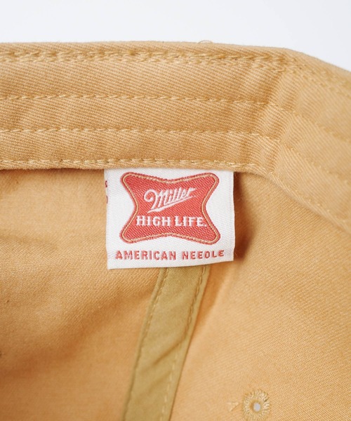 AMERICAN NEEDLE(アメリカンニードル)の「【AMERICAN NEEDLE/アメリカンニードル】Miller High Life Beer Twill Adjuster Baseball Cap(キャップ・メンズ・ブラウン・FREE)」の9枚目の写真
