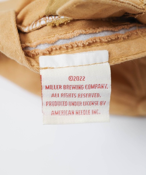 AMERICAN NEEDLE(アメリカンニードル)の「【AMERICAN NEEDLE/アメリカンニードル】Miller High Life Beer Twill Adjuster Baseball Cap(キャップ・メンズ・ブラウン・FREE)」の10枚目の写真