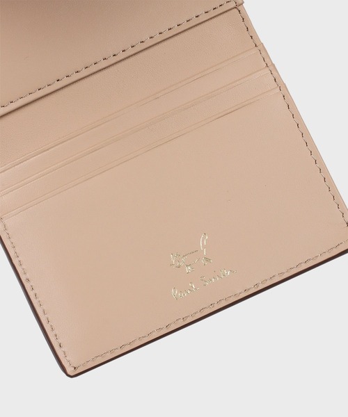 Paul Smith(ポールスミス)の「ミックスドゥードゥル 3つ折りがま口財布 / 555409 W722(財布・レディース・ピンク/ベージュ/ミント/ネイビー・FREE)」の8枚目の写真