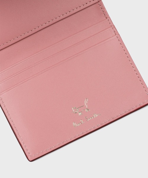 Paul Smith(ポールスミス)の「ミックスドゥードゥル 3つ折りがま口財布 / 555409 W722(財布・レディース・ピンク/ベージュ/ミント/ネイビー・FREE)」の14枚目の写真