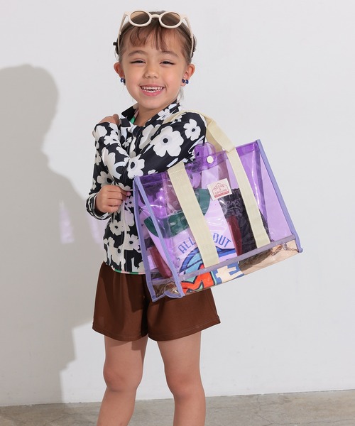 WINDANDSEA ラッシュガード セール】【UVカット】GIRL'SソウガラZIPラッシュガード