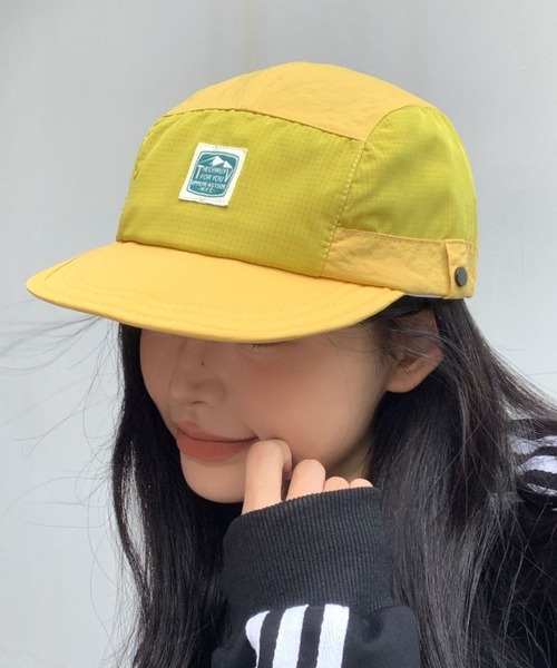 Vipoa（ヴィポア）の「アメリカンストリートビルキャップ（キャップ・レディース・グレー/イエロー・FREE）」の2枚目の写真