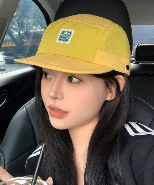 Vipoa（ヴィポア）の「アメリカンストリートビルキャップ（キャップ・レディース・グレー/イエロー・FREE）」の6枚目の写真