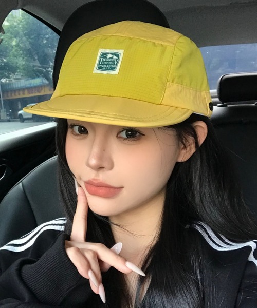 Vipoa（ヴィポア）の「アメリカンストリートビルキャップ（キャップ・レディース・グレー/イエロー・FREE）」の7枚目の写真