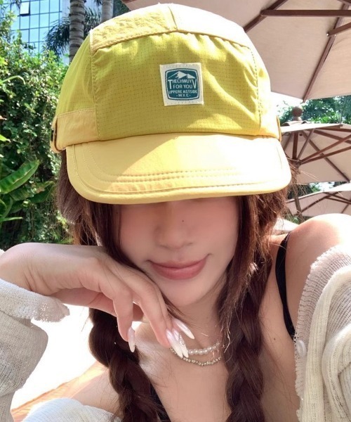 Vipoa（ヴィポア）の「アメリカンストリートビルキャップ（キャップ・レディース・グレー/イエロー・FREE）」の9枚目の写真