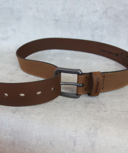 Carhartt（カーハート）の「Carhartt サドルレザークラシックベルト（ベルト・メンズ・ダークブラウン/ブラック・36/32/34）」の7枚目の写真